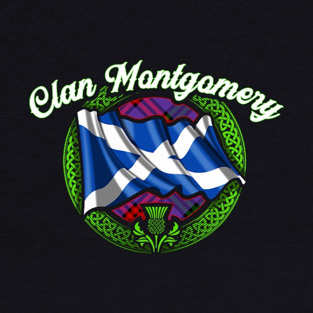 Scottish Flag Clan Montgomery by Celtic Folk